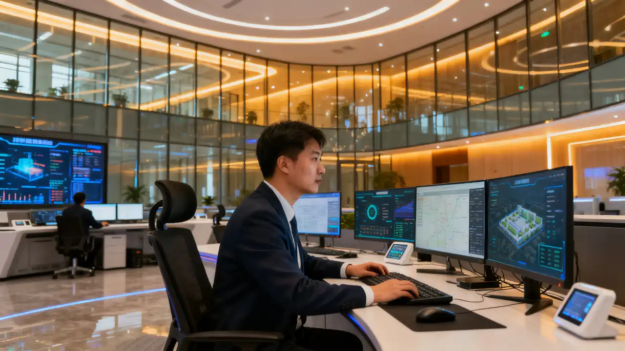 郑州智慧园区运营中心能解决哪些管理痛点，智慧园区与传统安防区别在哪